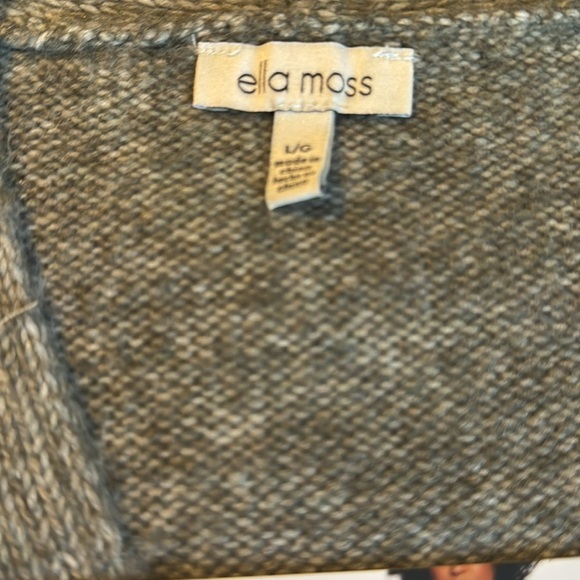 Ella Moss Ladies' Button Front Cardigan Large Green Brand New - Picture 8 of 8